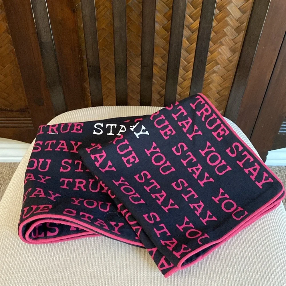 Restoration Hardware - “Stay True Stay You” 19X19 throw pillow case